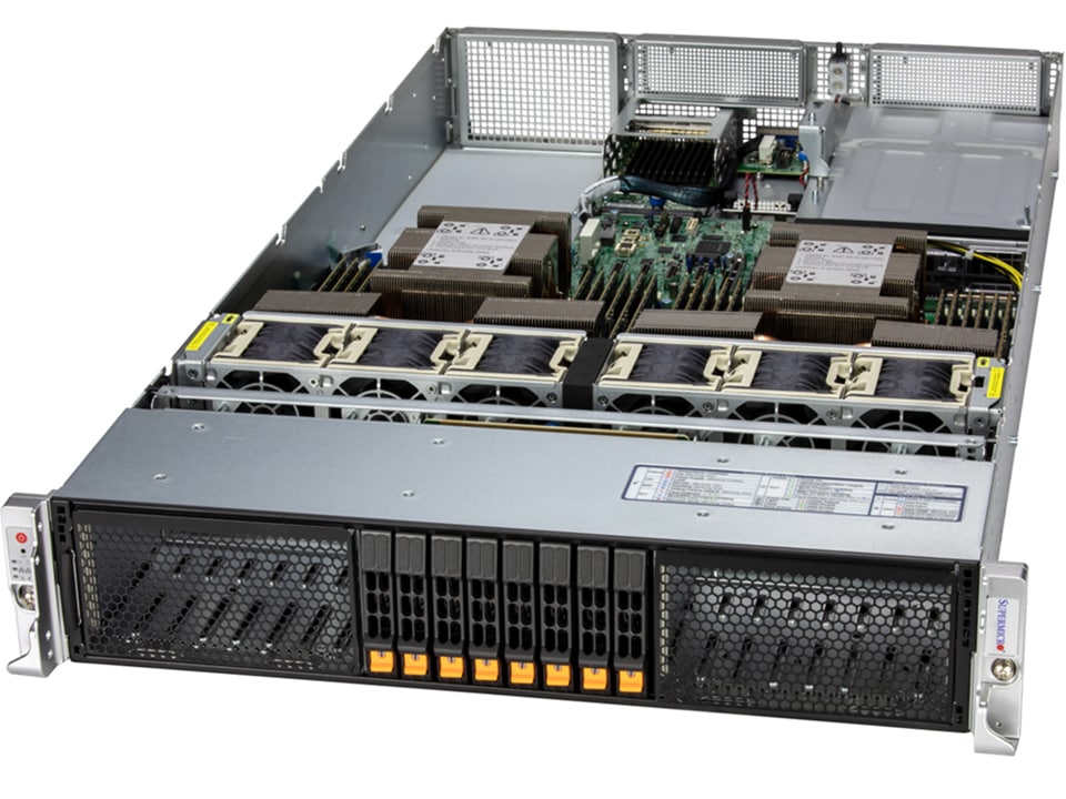 A computer server with many components
Description automatically generated with medium confidence